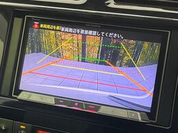 【バックカメラ】駐車時に後方がリアルタイム映像で確認できます。大型商業施設や立体駐車場での駐車時や、夜間のバック時に大活躍！運転スキルに関わらず、今や必須となった装備のひとつです！