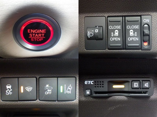 ■両側電動スライドドア■運転席脇のスイッチを押すだけで、両側それぞれのドアを開閉することが出来ます！お子様の送迎時などに便利ですね♪