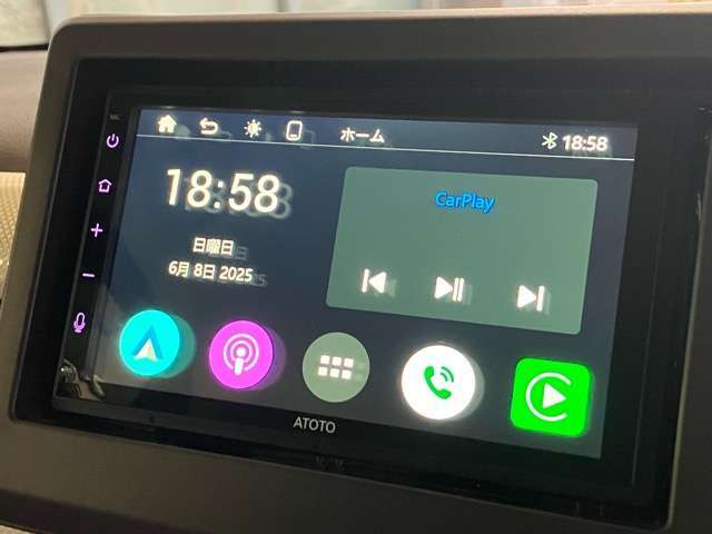 【ディスプレイオーディオ】幅広いメディアに対応可能なディスプレイオーディオ♪