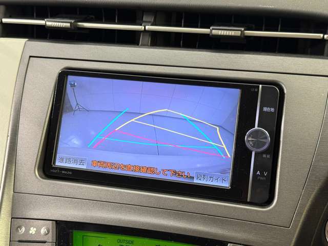 バックモニターも装備されているのでバック駐車の際も安心です♪