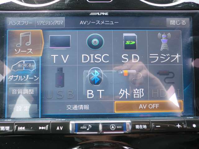AVメニュー