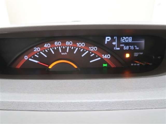 とても見やすいメーターです。