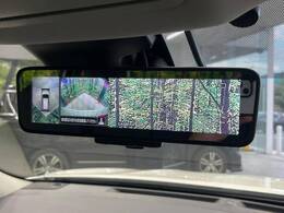 【アラウンドビューモニター】専用のカメラにより、上から見下ろしたような視点で360度クルマの周囲を確認することができます☆死角部分も確認しやすく、狭い場所での切り返しや駐車もスムーズに行えます。