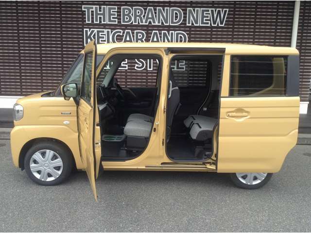 乗り降りらくらくスライドドア