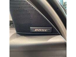 音のこだわりBOSEサウンドシステムもついてます♪心地よいサウンドを聴いていただきたいです♪♪