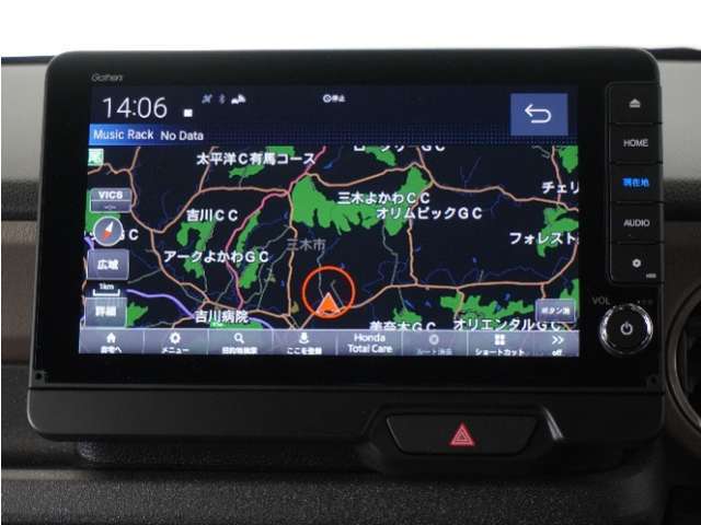 ◆ホンダ純正メモリーナビ◆初めての場所もナビゲーションがご案内！楽しい旅行をサポートします。