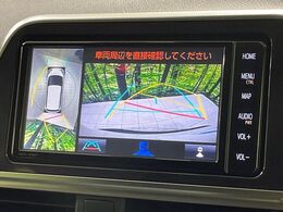 【パノラミックビューモニター】専用のカメラにより、上から見下ろしたような視点で360度クルマの周囲を確認することができます☆死角部分も確認しやすく、狭い場所での切り返しや駐車もスムーズに行えます。