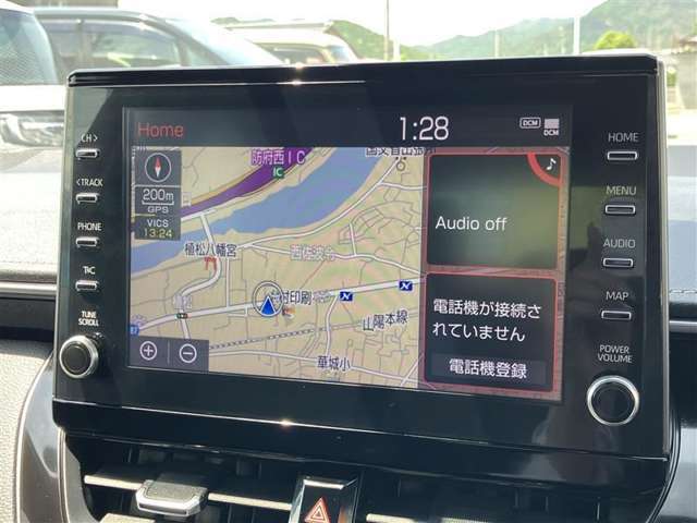 ナビ付きでご納車後すぐにお出かけできますね。