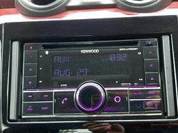 ■　装備3　■　KENWOODオーディオ：CD　RADIO　USB　AUX　Bluetooth