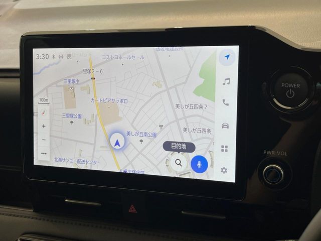 【10.5インチ　ディスプレイオーディオ】大画面のディスプレイはAppleCarPlayやAndroidAutoが利用可能。大きな画面でスマホナビアプリ等が利用いただけます♪