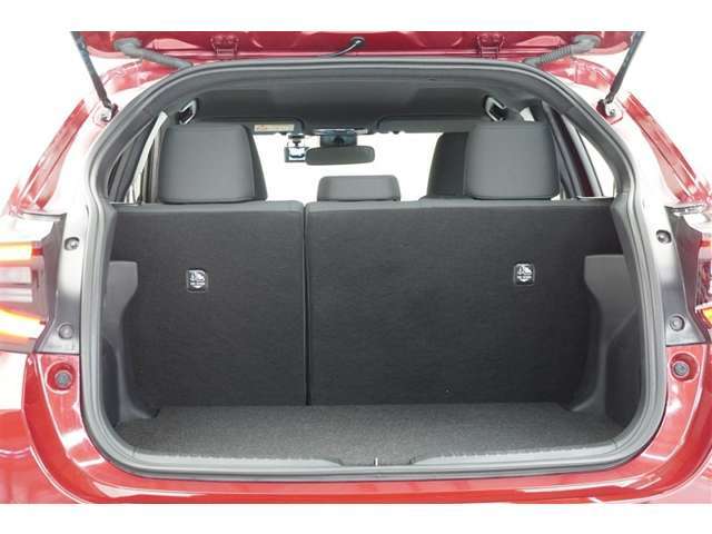 開口部が広いラゲージスペースなので荷物もたくさん積み込めます。