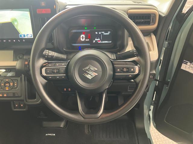 ステアリングスイッチは手元で操作・運転に集中できます！