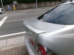 トランクスポイラー！