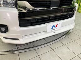 【モデリスタエアロ】人気のモデリスタエアロを装着！クルマの外観がよりスタイリッシュになり、街中で存在感あふれる1台に♪将来買い替える時にもリセールに影響しやすく、価値ある人気の装備です！