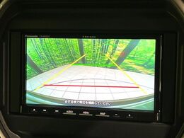 【バックカメラ】駐車時に後方がリアルタイム映像で確認できます。大型商業施設や立体駐車場での駐車時や、夜間のバック時に大活躍！運転スキルに関わらず、今や必須となった装備のひとつです！