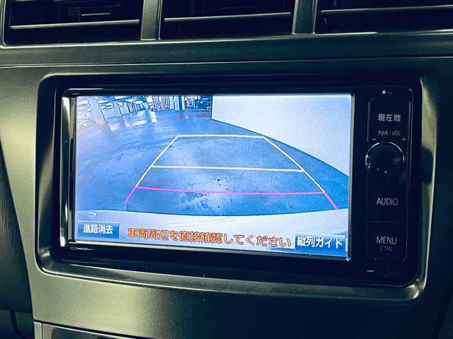 「バックモニター」駐車が苦手な人の強い味方！後ろの様子が確認できます