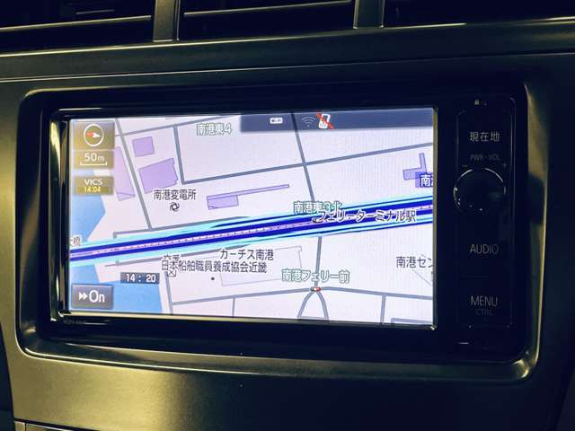 「フルセグナビ」　ナビ付きで知らない土地のドライブも安心！CD、DVD、TVも楽しめます♪
