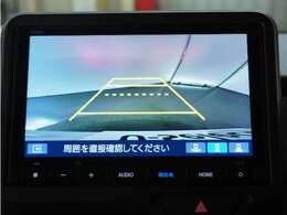 ◆バックカメラ◆リバースにするだけで映ります、後方の安全確認や、狭い駐車場での車庫入れ、雨の日や夜間など視界の悪い時に便利です！安全にバックする為には欠かせない装備です。