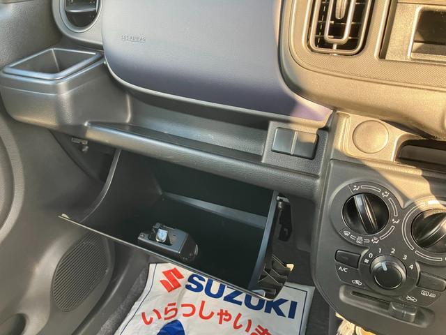 車検証その他を入れるグローブボックス