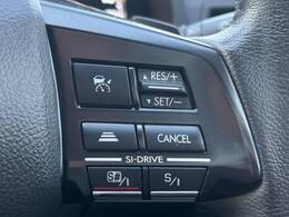 【アイサイト】前方の車両等を検知し、衝突しそうな時は警報で注意を促し、ブレーキを踏む力をサポート。ブレーキを踏めなかった場合は衝突被害軽減ブレーキが作動、衝突回避をサポートします。