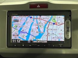 【純正ナビ】専用設計で車内の雰囲気にマッチ！ナビ利用時のマップ表示は見やすく、いつものドライブがグッと楽しくなります！