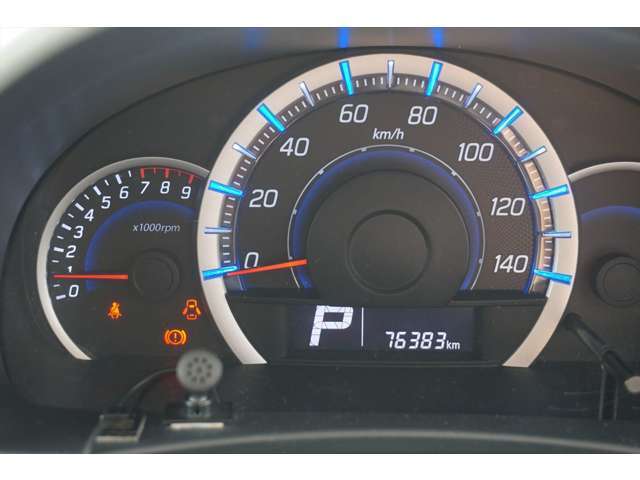 展示前のメーター距離数です。メーター戻しなどの不正は一切ありませんのでご安心ください。