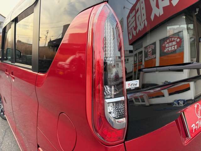 テールレンズもキレイです！