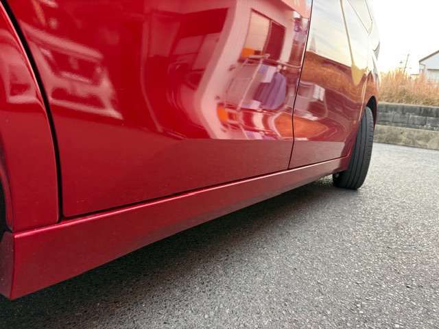 サイドステップもキレイです。