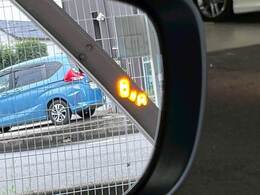 【ブラインドスポットモニター】搭載。隣の車線を走る車両をレーダーで検知し、死角エリアの車両の存在をお知らせします。
