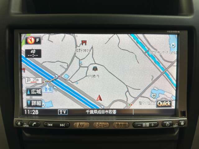 カーナビ搭載車です。