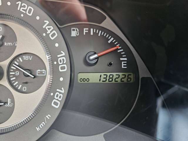 走行距離は138500キロとなります！タイミングベルト交換致します！！