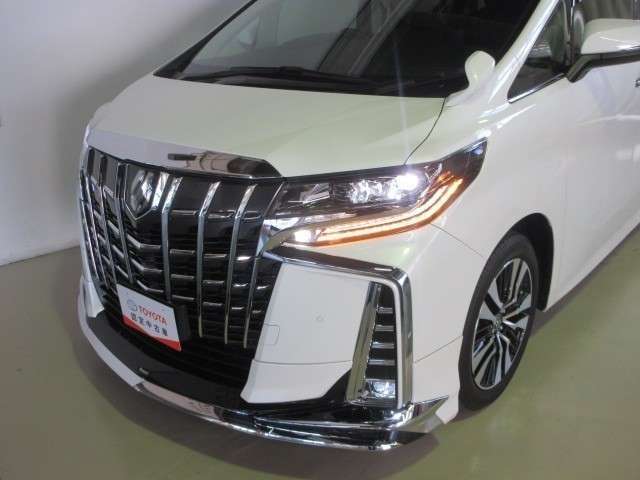 LEDヘッドライトです。デザイン性がよくとても明るいので、夜間の走行や悪天候でも安心です。しかも長寿命！