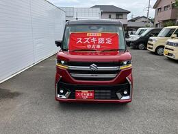 スペーシアハイブリッドXS入荷しました！9インチナビや全方位カメラ、LEDヘッドランプや電動パーキングブレーキを装備した一台です！