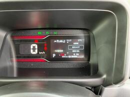 カラー液晶インフォメーションディスプレイは車両の様々な情報を切り替えて表示する事が可能！