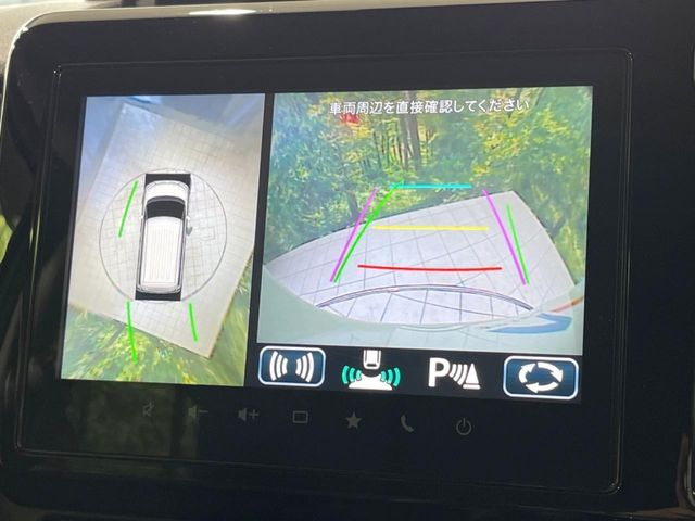 【全方位モニター用カメラ】専用のカメラにより、上から見下ろしたような視点で360度クルマの周囲を確認することができます☆死角部分も確認しやすく、狭い場所での切り返しや駐車もスムーズに行えます。