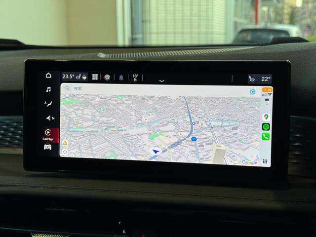Google mapや、スマホ標準ナビなど使用できます！