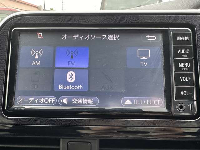 ラジオはもちろん、Bluetooth接続でスマホの音楽を聴くこともできます♪