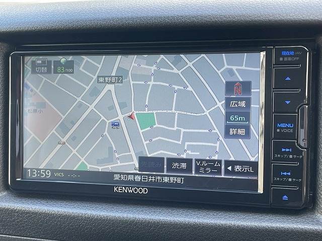 メモリナビ搭載。最新型のナビへの交換もご相談頂けます。