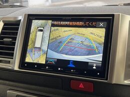 【パノラミックビューモニター】専用のカメラにより、上から見下ろしたような視点で360度クルマの周囲を確認することができます☆死角部分も確認しやすく、狭い場所での切り返しや駐車もスムーズに行えます。