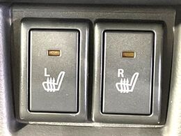 【シートヒーター】寒い日に重宝するシートヒーター！エアコンより早く温まってくれるので寒がりの人も安心ですね♪エアコンの温風は乾燥するから苦手、という方にもをおすすめです。