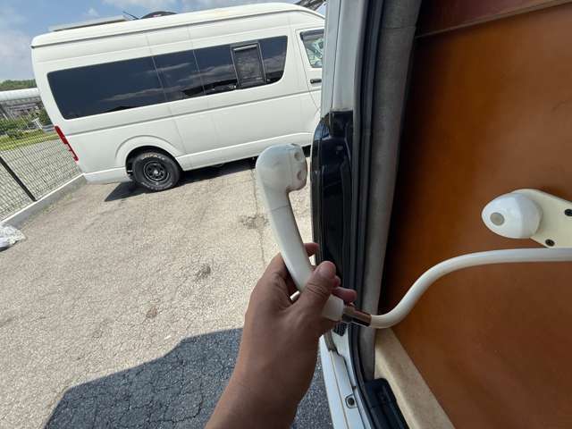 便利なアウターシャワー！