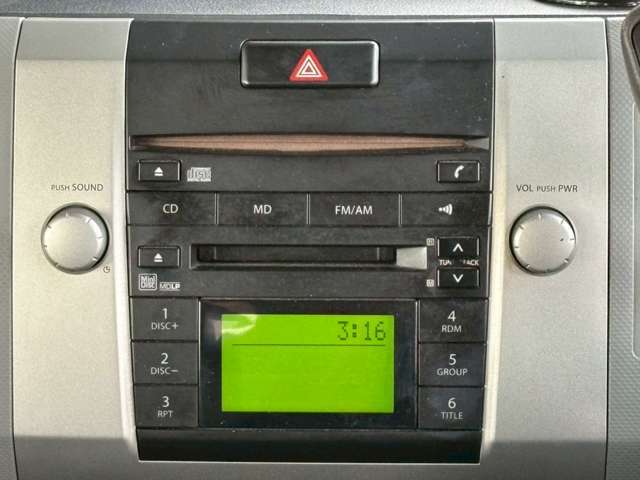 CD・MD・ラジオ視聴可能♪♪