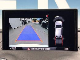 ●ガイドライン付きバックカメラ：不安な駐車もこれで安心！ガイドライン付きなので狭い箇所での駐車もラクラクです！