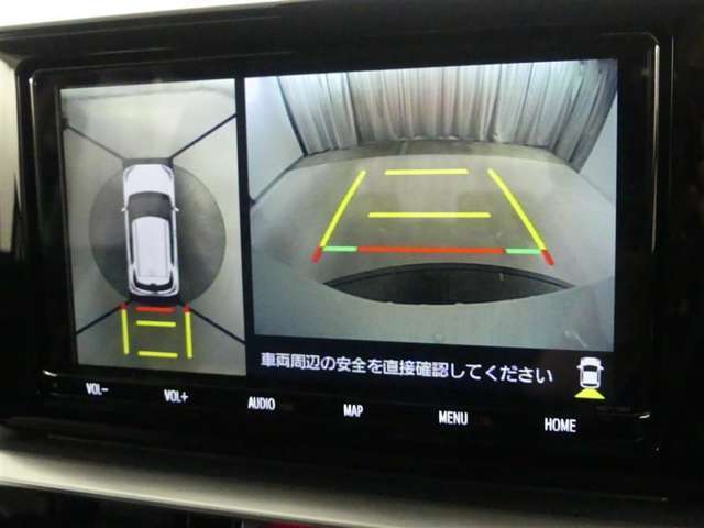 全周囲カメラ付き！