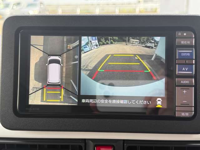 【バックカメラ】　バックカメラ装備でバック駐車や後方確認も安心です！
