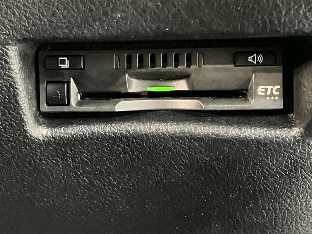 高速道路をスイスイッと通過の『ETC』付き！ETCカードをお持ちでない方は、トヨタETCカードもございますので、ご相談下さいね☆