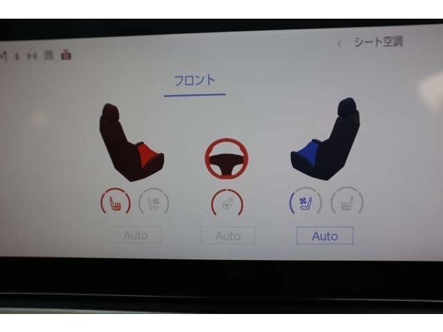 純正オプション、本革シート、ベンチレーション機能付きシートヒーター、新車時のみ注文できるオプションです。