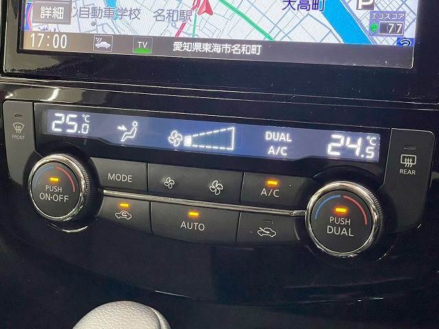 【オートエアコン】車内温度をセンサーが感知してご希望の車内温度になるよう、風量も自動で調整してくれます☆