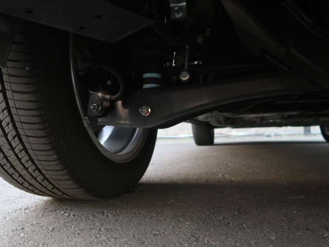 サビもなくキレイな足回りの画像