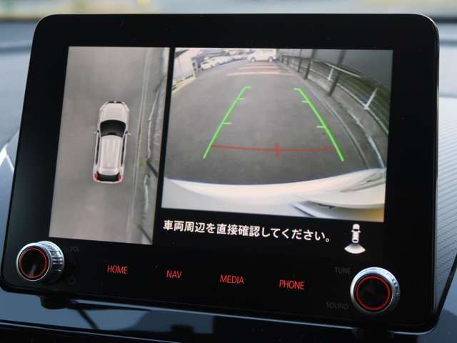 全方位カメラ　バックカメラ